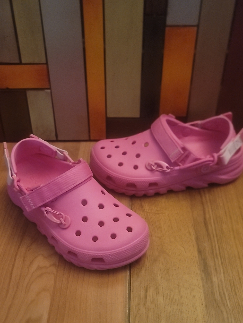 Crocs X Pink Post Malone W8